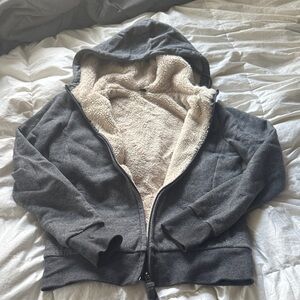 Uniqlo Sherpa Lined Hoodie XS